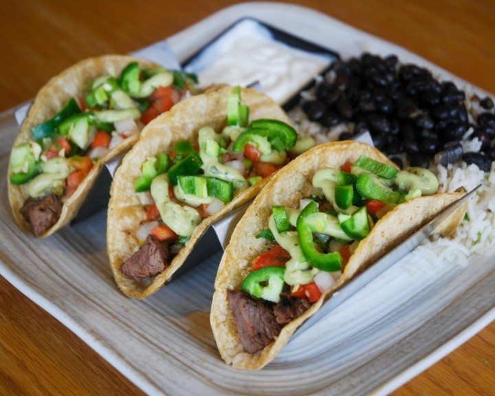 CARNE ASADE TACOS