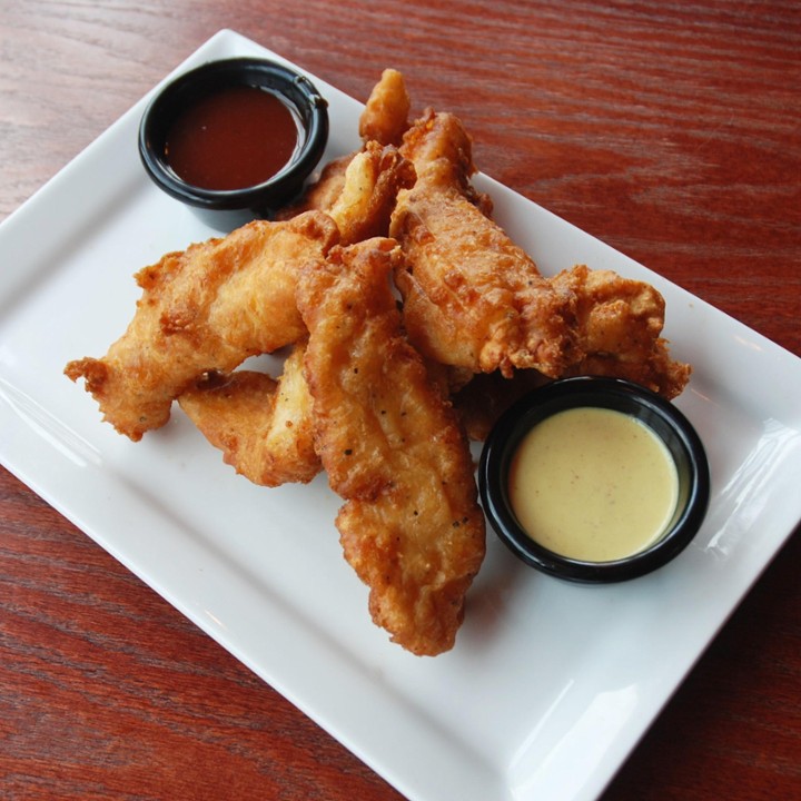 BEER-BATTERED CHICKEN TENDERS