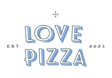 Love, Pizza logo