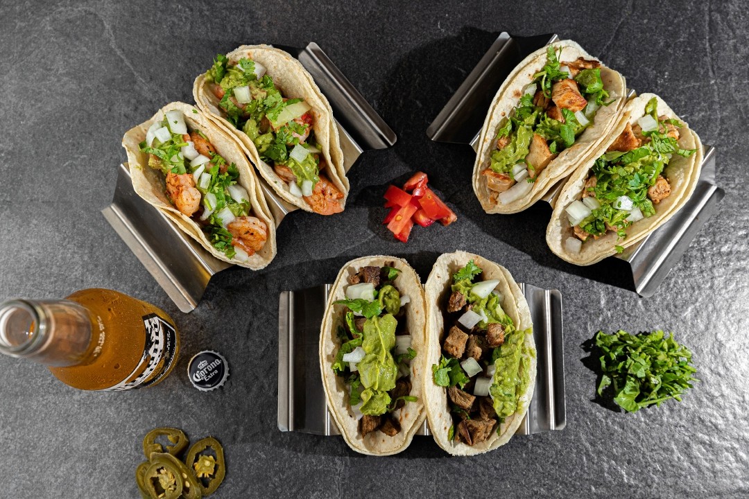 **BYO TACOS (3)**