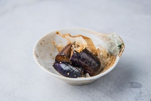 Eggplant Nibitashi