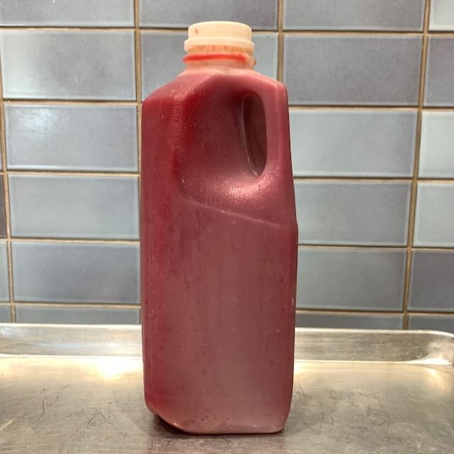 Beet, Celery, Orange, Ginger Juice (1/2 gallon)