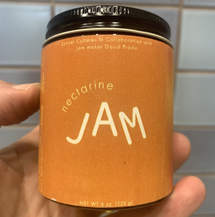 Nectarine Jam (7oz)