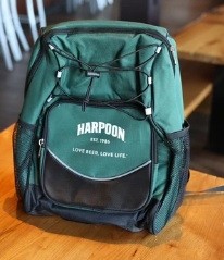 Green Harpoon Backpack Cooler