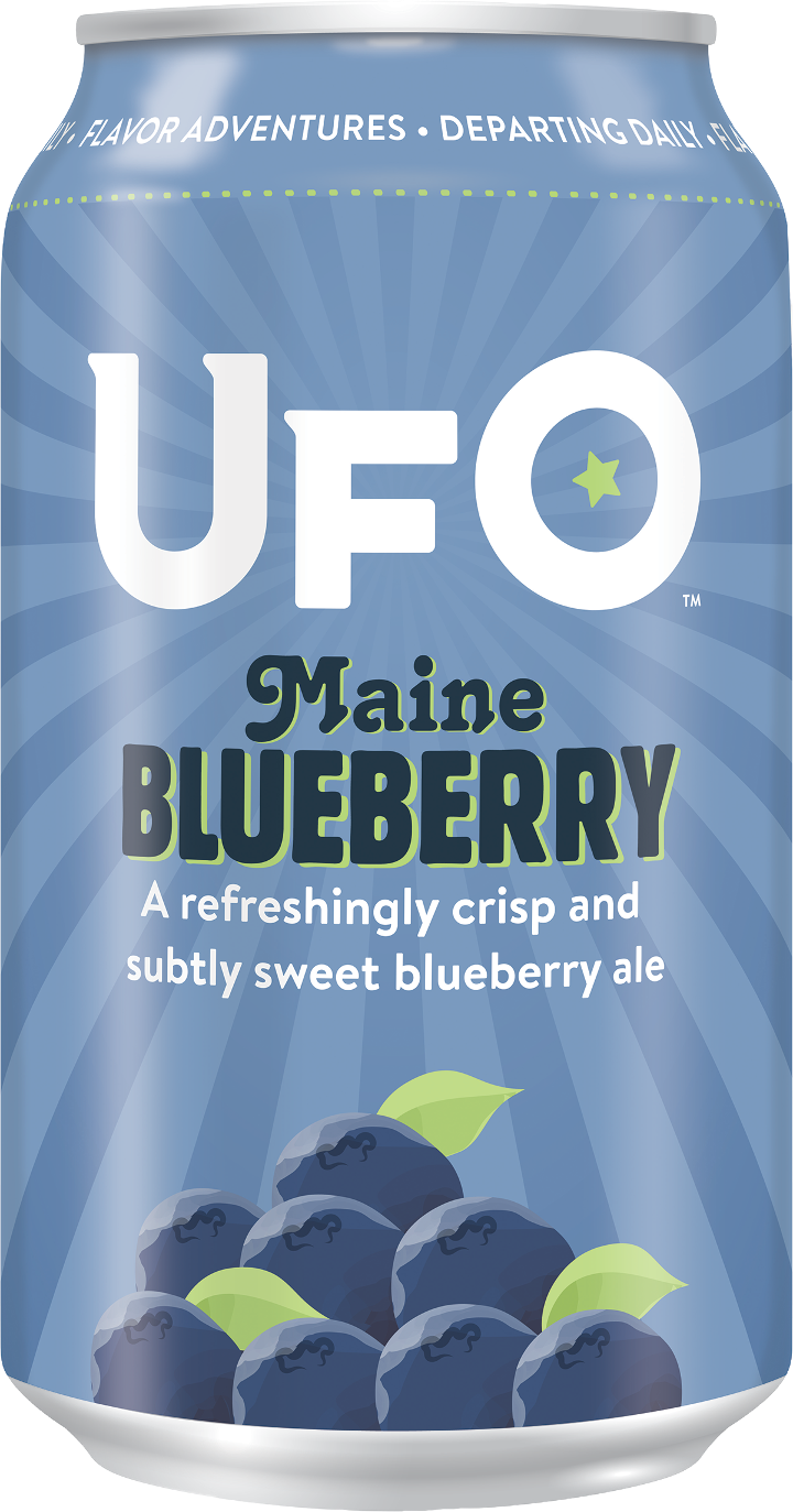 6 Pack UFO Maine Blueberry