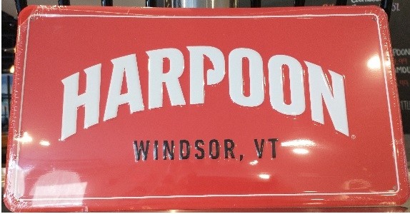 Red Harpoon Sign