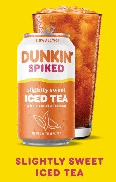 6 Pack Dunkin Spiked Tea Sweet Tea