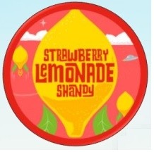 64oz UFO Strawberry Lemonade Shandy