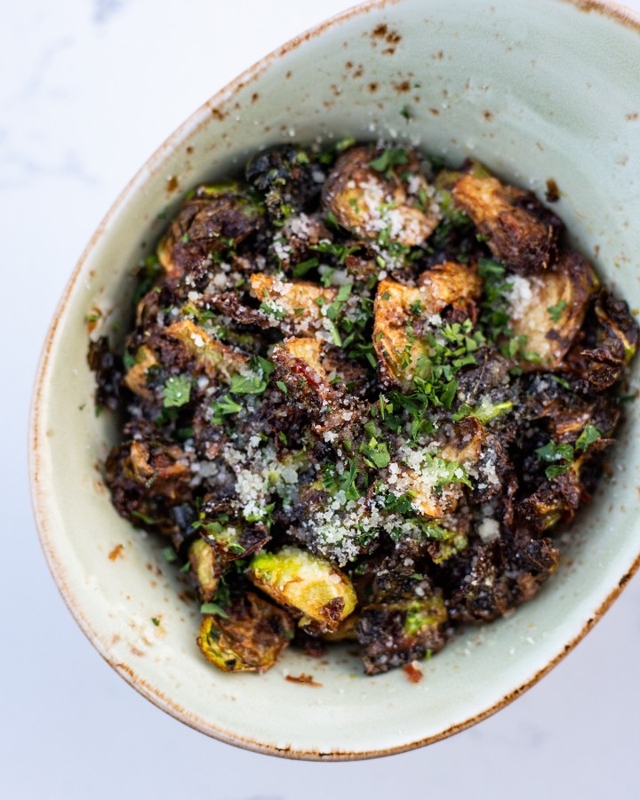 Charred Brussels