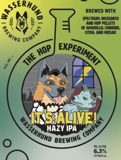 It's Alive Hazy IPA 16oz Can 4-Pack