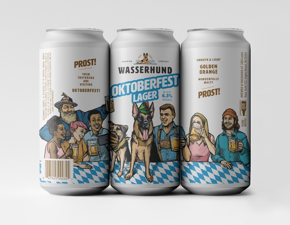 Wasserhund Oktoberfest 16oz 4-Pack