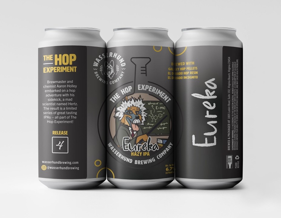 Eureka Hazy IPA 16oz 4-Pack