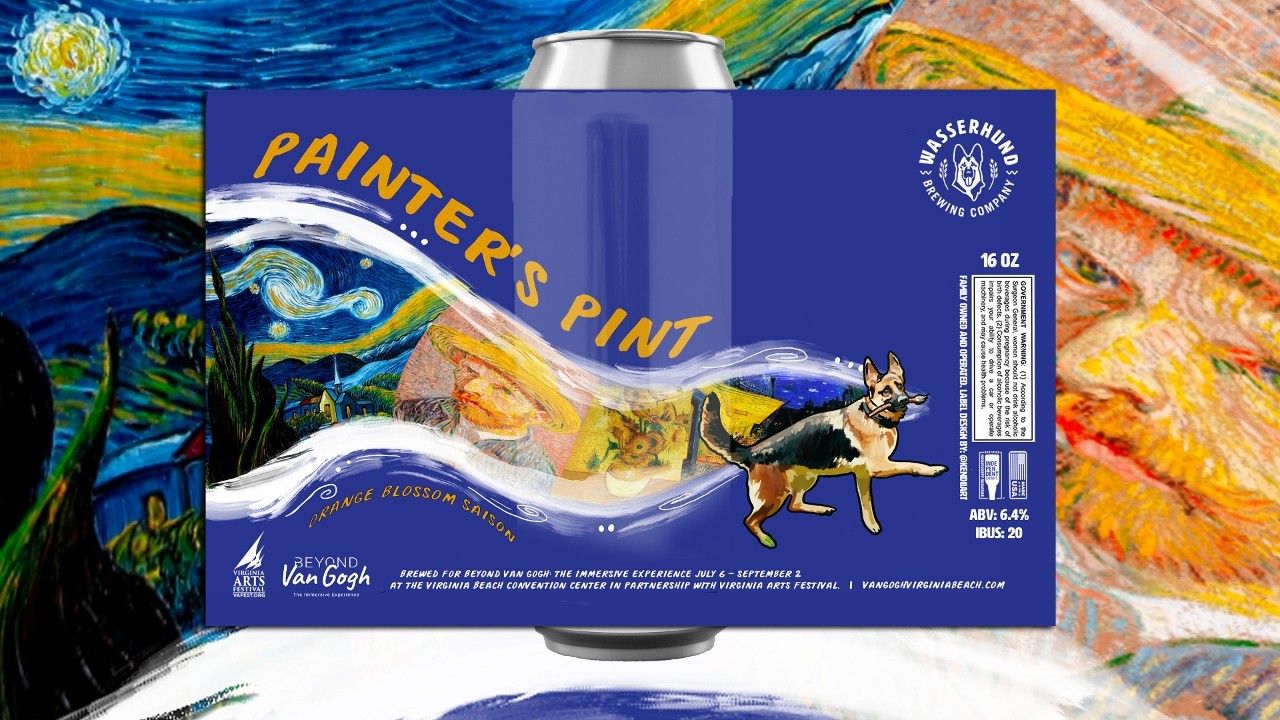 Painter's Pint Saison 16oz Can 4-Pack