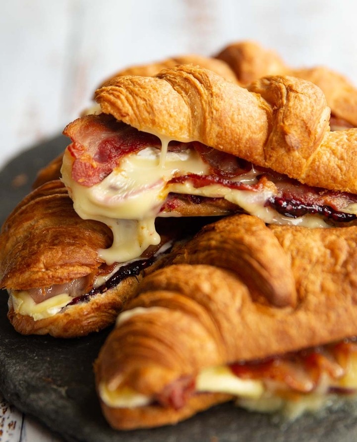 BACON & SWISS CHEESE CROISSANT