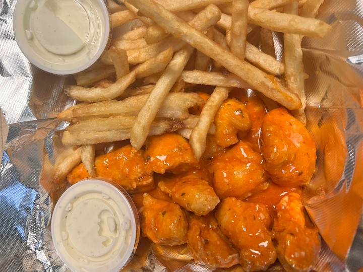 10 Wings & Fries