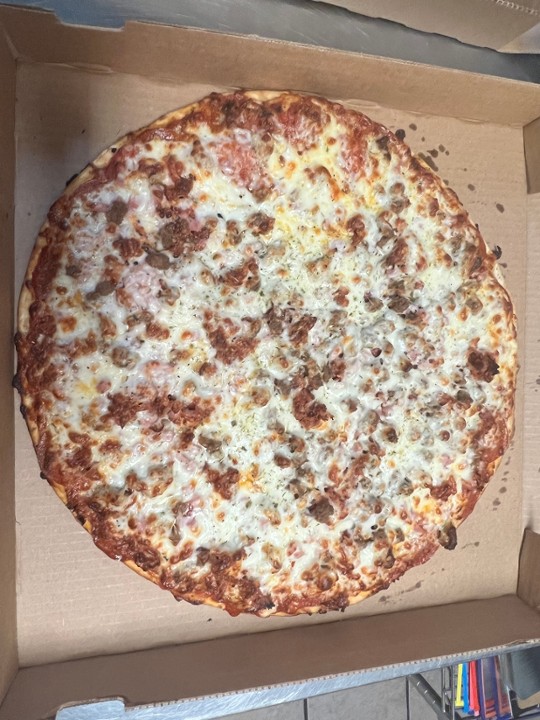 14" Meat Lovers Pizza