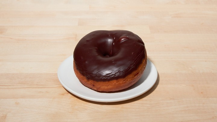 Vegan Chocolate Vanilla Glazed