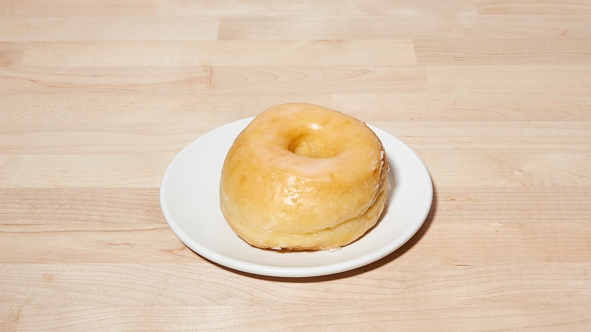 Maple Cake Vegan Donut