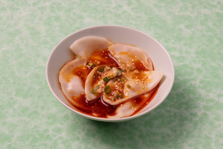 Pork Dumplings in Chili Oil 红油水饺  (8)