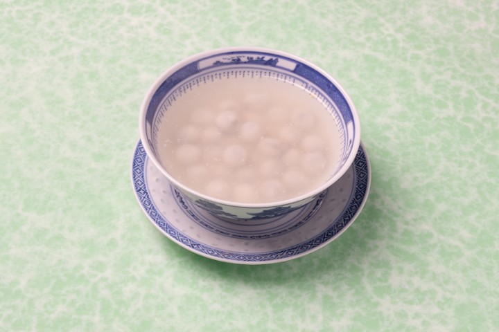 Rice Wine Soup with Rice Balls 酒酿圆子