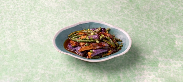 Eggplants and String Beans 四川双素