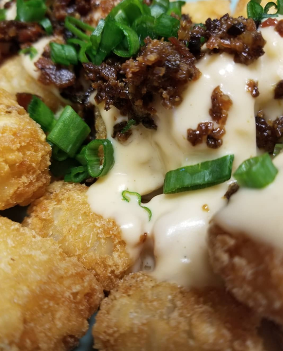 Cheesy Bacon Tots or Fries
