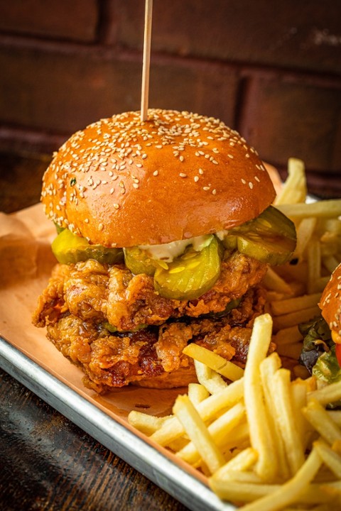 Smoked Fried Chicken Sandwich