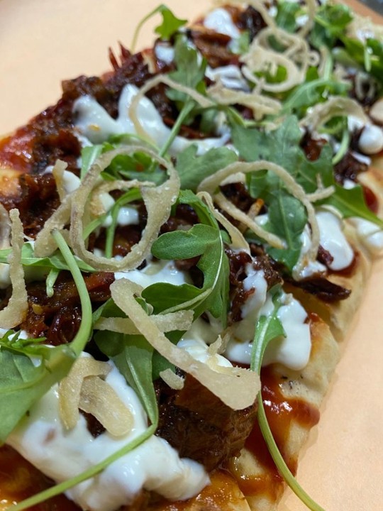 Flatbread Pulled Beef