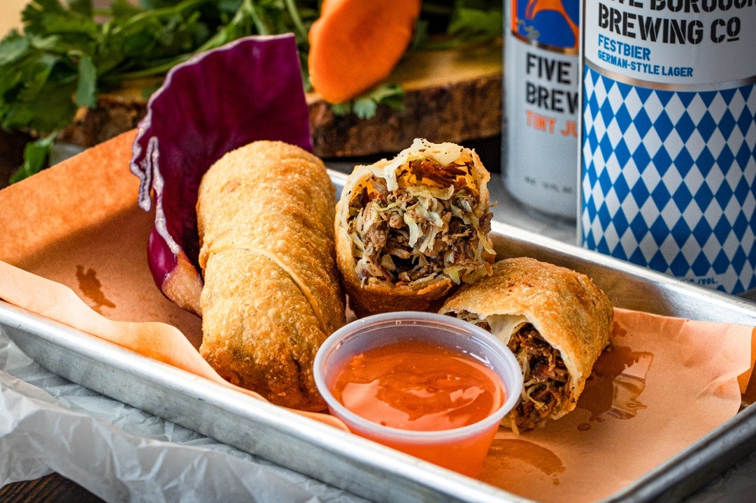 Pulled Beef Egg Rolls