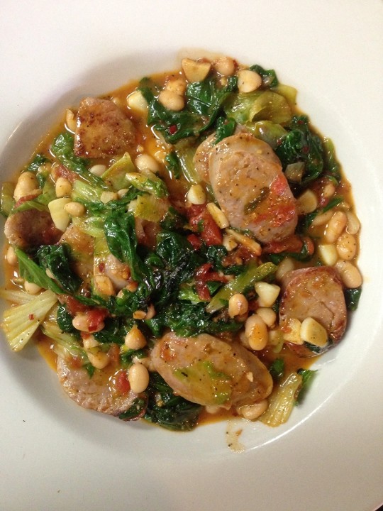 Sausage Con Fagioli