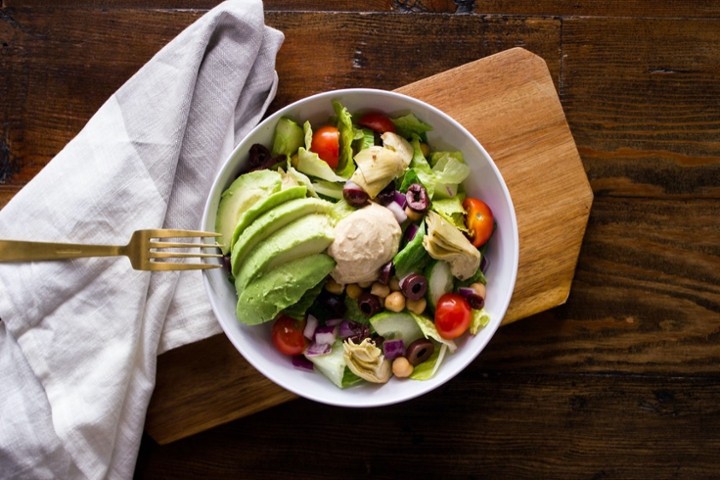 VEGAN GREEK SALAD