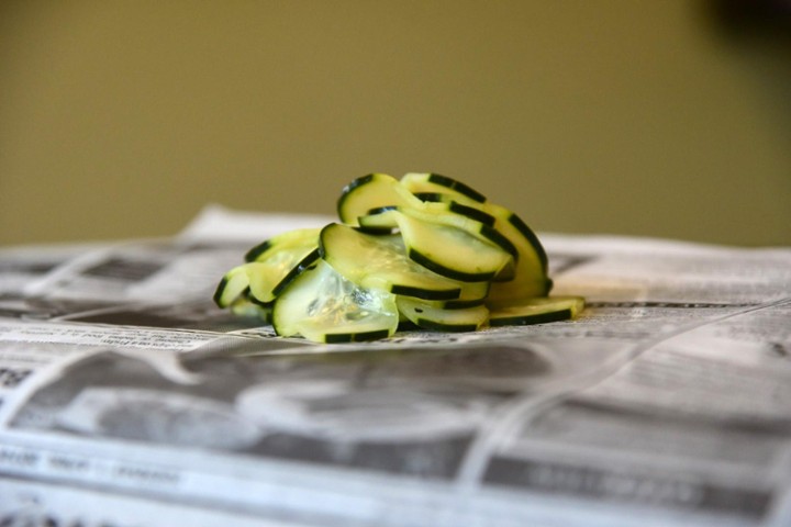 Japanese pickled cucumbers