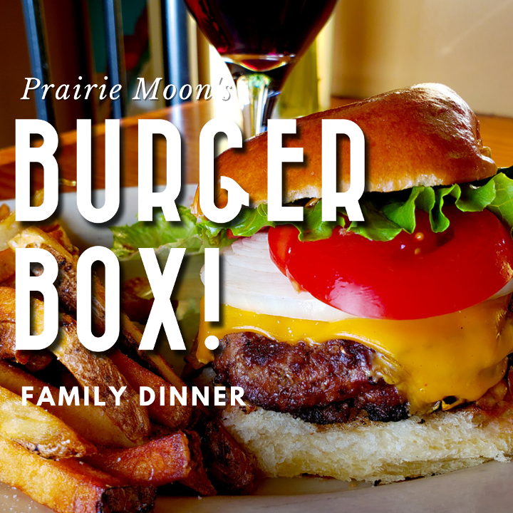 BURGER BOX (Box of burgers!)