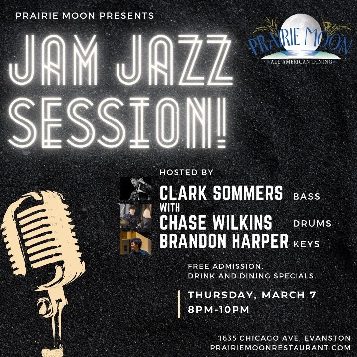 JAM SESSION, Thursday, May 2 (free admission)