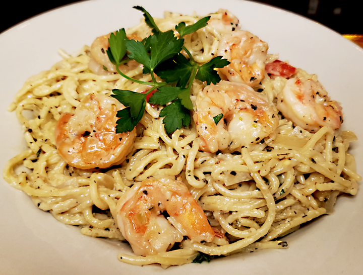 SHRIMP LOUISE PASTA