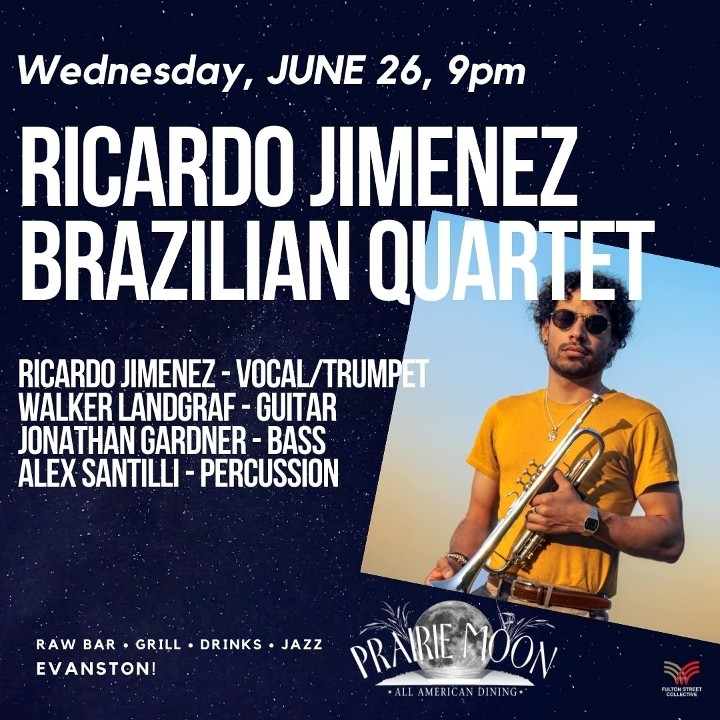 Ricardo Jimenez Brazilian Quartet, Wednesday, June 26