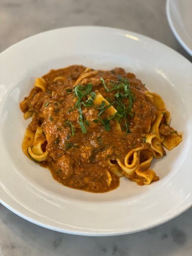 Fettuccine Bolognese