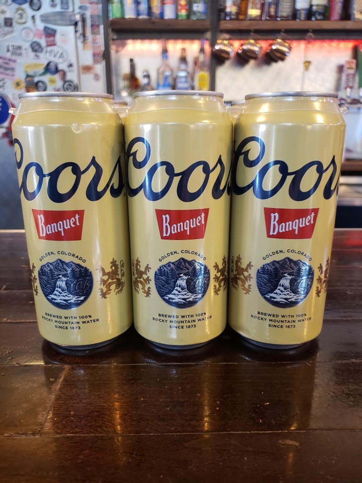 COORS Banquet Tallboy 6pack