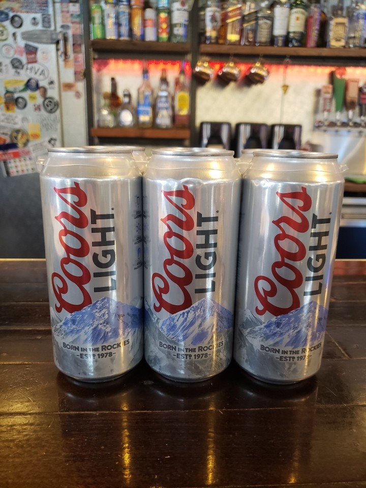 COORS Light Tallboy 6pack