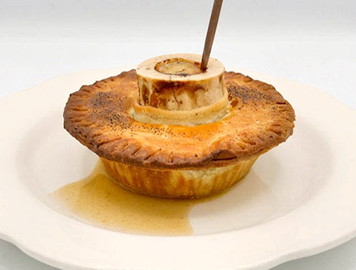 Oxtail & Red Wine Pie