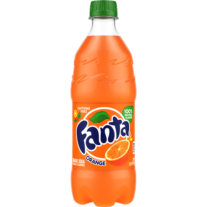 Fanta Orange, 20oz Bottle