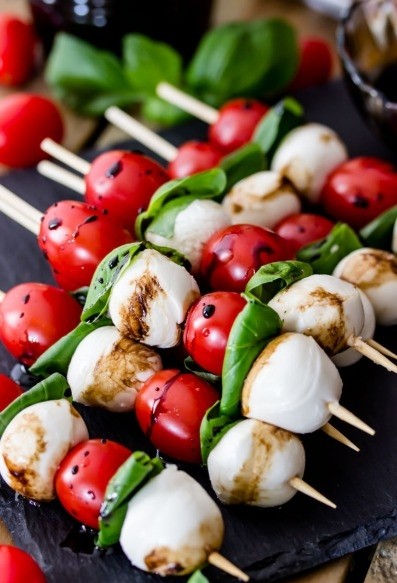 Capri Tomato Skewers