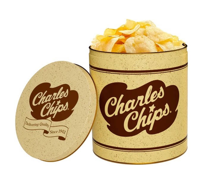 Charles Chips Original Tin One LB