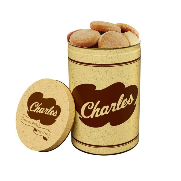 Charles Cookies Sand Tart  One LB Tin