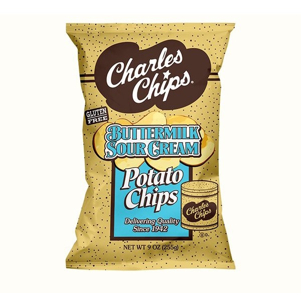 Charles Chips Buttermilk Sour Cream 9 oz