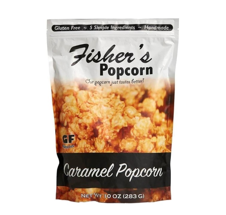 Fisher's Popcorn CARAMEL 10 oz