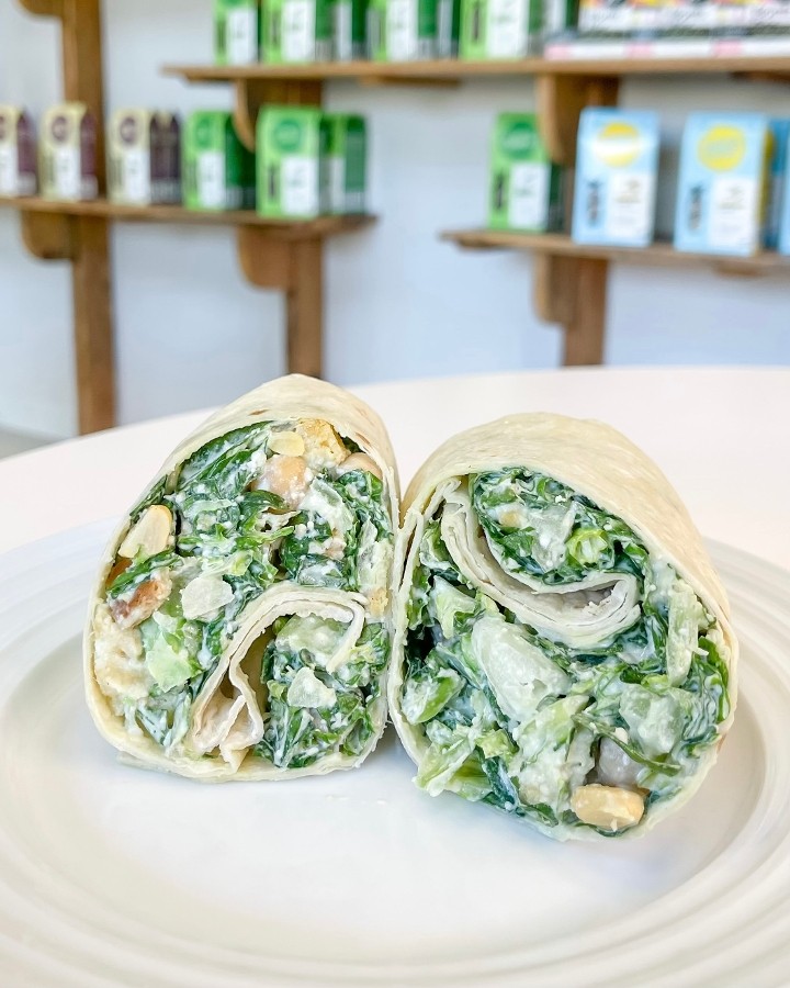 Caesar Chickpea Salad Sandwich/Wrap