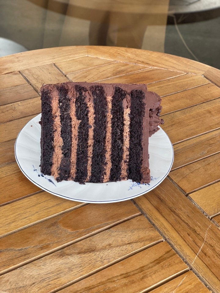 Slice of  Chocolate Cake