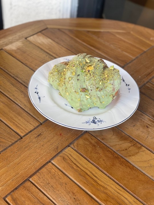 Pistachio, Matcha & White Chocolate Croissant