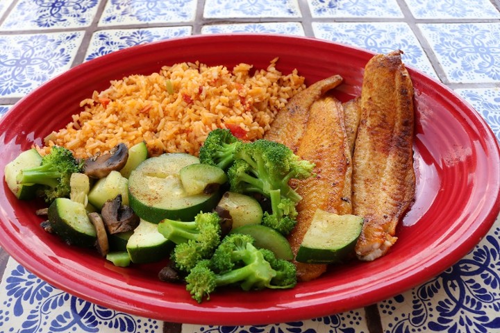 Grilled Fish Dinner